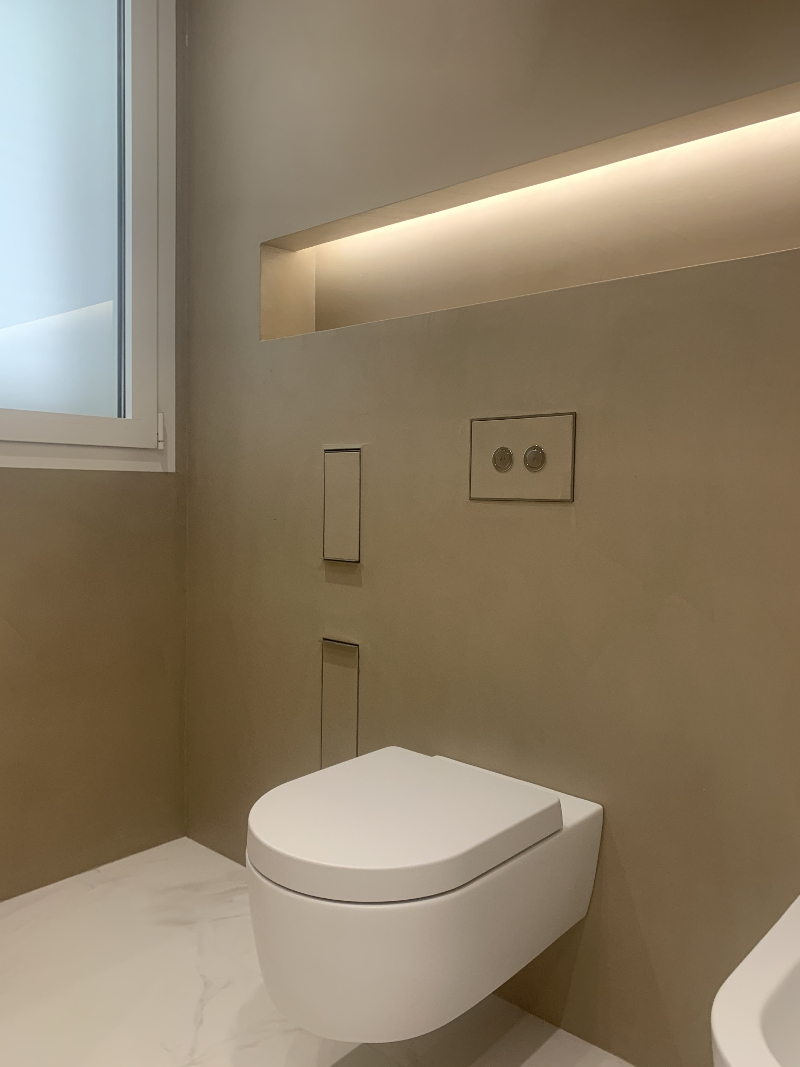 Resin coating for bathroom sand color deko'MALTA SABBIA
