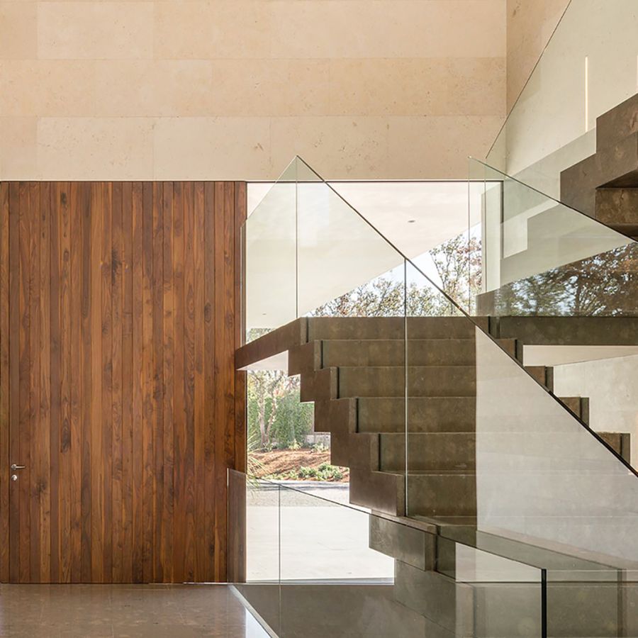 Architectural surface design for stairs and floors